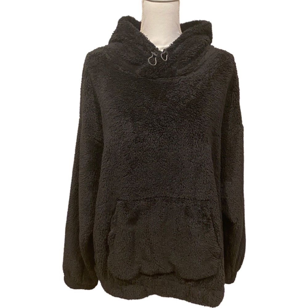 Nordstrom Zella Cloud Soft Fleece Hooded Jacket XL